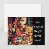 Carte Postale Funny Vintage 1950's Christmas Postcard (Devant / Derrière)