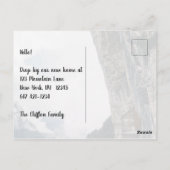 Carte Postale Funny Weve Déplacé Nouvelle Adresse Cliff House (Dos)