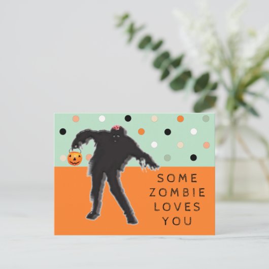 Carte Postale Funny Zombie (Debout devant)