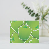 Carte Postale Funy green pepper (Debout devant)