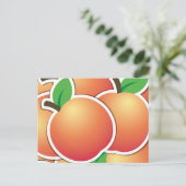 Carte Postale Funy peach (Debout devant)