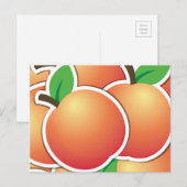 Carte Postale Funy peach (Devant / Derrière)
