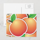 Carte Postale Funy peach (Devant / Derrière)