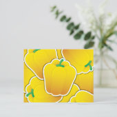 Carte Postale Funy yellow pepper (Debout devant)