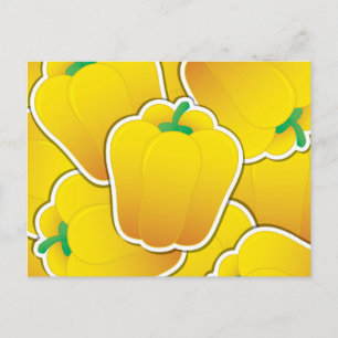 Carte Postale Funy yellow pepper
