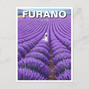 Carte Postale Furano Japon Lavender Fields Voyage