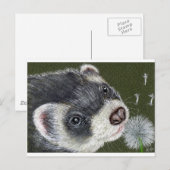 Carte Postale Furet élégant (Devant / Derrière)