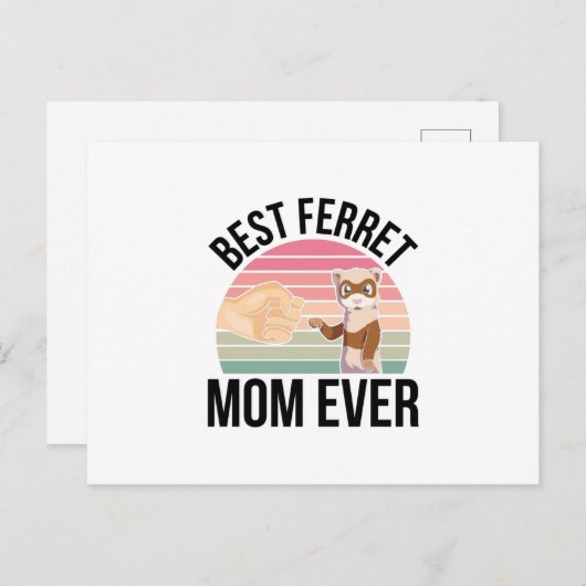 Carte Postale Furets (Devant / Derrière)