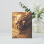 Carte Postale Fureur de la Tête de Mort de l'Orage (Debout devant)