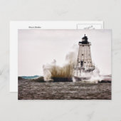 Carte Postale Furie hivernale (Devant / Derrière)