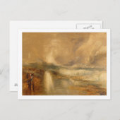 Carte Postale Fusées et feux bleus, 1855 (chromolitho) (Devant / Derrière)