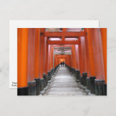 Carte Postale Fushimi Inari (Devant / Derrière)
