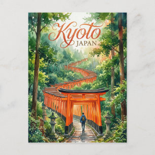 Carte Postale Fushimi Inari-taisha Japon