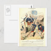 Carte Postale Fusiliers prussiens (Devant / Derrière)