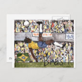 Carte Postale Futebol do Brasil (Devant / Derrière)
