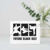 Carte Postale Futur ceinture noire (Debout devant)