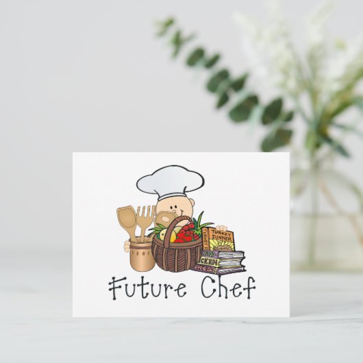 Carte Postale Futur Chef (Debout devant)