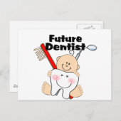 Carte Postale Futur dentiste (Devant / Derrière)