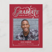 Carte postale Futur Futur Editable Color Graduatio (Devant)