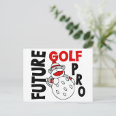 Carte Postale Futur Golf Pro Sock Monkey (Debout devant)