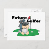 Carte Postale Futur Golfeur (Devant / Derrière)