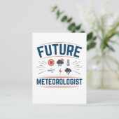 Carte Postale Futur météorologue (Debout devant)