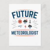 Carte Postale Futur météorologue (Devant)