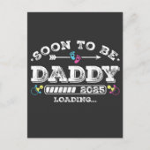 Carte Postale Futur Papa 2025 Chargement (Devant)