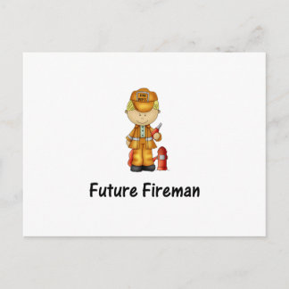 Carte Postale futur pompier (2)