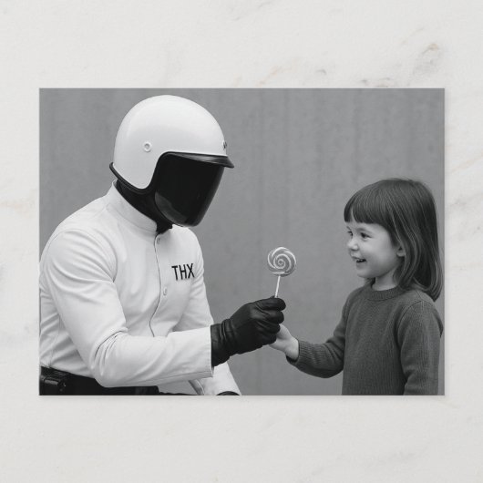 Carte Postale Future Cop (Devant)