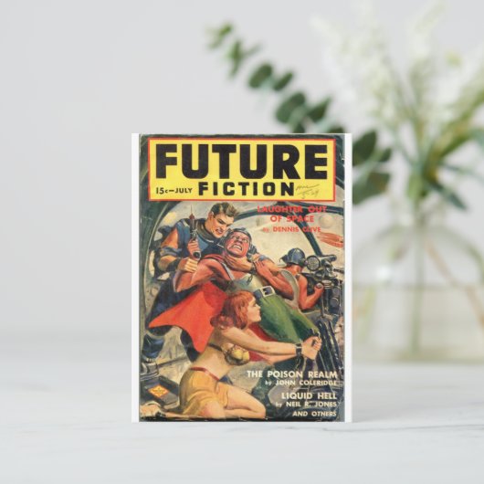 Carte Postale Future Fiction (Debout devant)