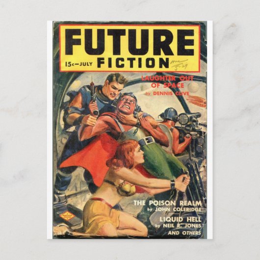 Carte Postale Future Fiction (Devant)
