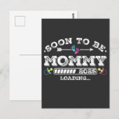 Carte Postale Future Maman 2025 Chargement (Devant / Derrière)