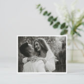 Carte Postale Future Mrs Modern Bridal Shower Photo (Debout devant)