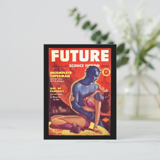 Carte Postale Future Science Fiction 02 (UK)_Pulp Art (Debout devant)