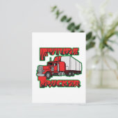 Carte Postale Future Trucker (Debout devant)