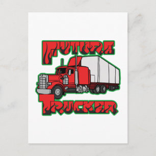 Carte Postale Future Trucker