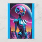 Carte Postale Futurisme Rétro Indéterminé - Ken Gage Art (Devant)