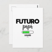 Carte Postale Futuro papá cargando (Devant / Derrière)