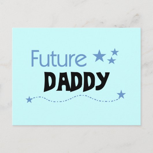 Carte Postale Futurs T-shirts et cadeaux Daddy (Devant)