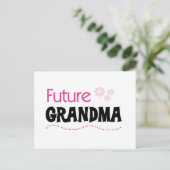 Carte Postale Futurs tee-shirts et cadeaux grand-mère (Debout devant)