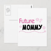 Carte Postale Futurs tee-shirts et cadeaux maman (Devant / Derrière)
