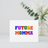 Carte Postale Futurs tee-shirts et cadeaux Momma (Debout devant)