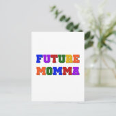 Carte Postale Futurs tee-shirts et cadeaux Momma (Debout devant)