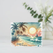 Carte Postale Fuyez vers le paradis ! (Debout devant)