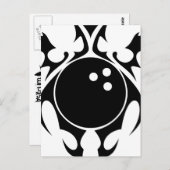 Carte Postale [fuzzy]Bols. tribal. (Devant / Derrière)