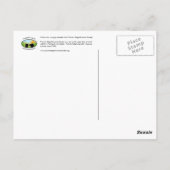 Carte Postale Fuzzy Puppy (Dos)