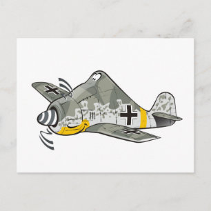 Carte Postale fw-190 focke wolf