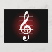 Carte Postale G clef 2 (Devant)