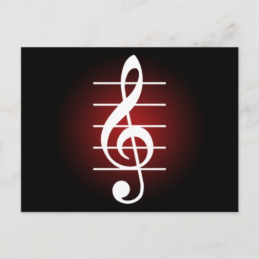 Carte Postale G clef 2 (Devant)